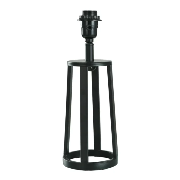 Modern Matte Black Table Lamp - 18" Tall X 9" Wide - Image 4