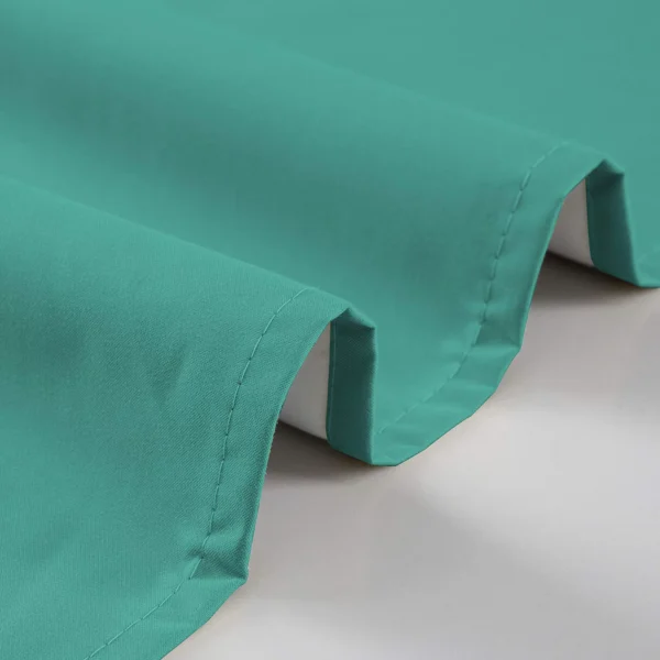 1 Pair of Teal Kitchen Window Tiers - 30 x 36 inch - Image 4