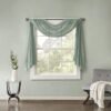 Voile Swag Curtains for Living Room, Kitchen, and Bedroom Decor, Weddings, Events - 37" x 216