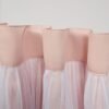 Sheer Hidden Tab/Rod Pocket Top Curtain Panel Pair, 52"x84", Rose Blush, Set of 2 - Image 3