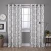 Exclusive Home Curtains Exclusive Home Kochi Light Filtering Linen Blend Grommet 54x108