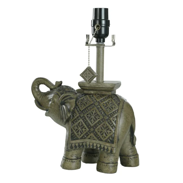 Elephant Table Lamp - Gray - Image 3