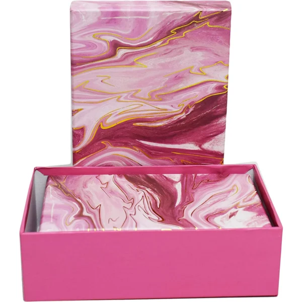 Set of 3 Elegant Decorative Themed Nesting Gift Boxes - Image 3